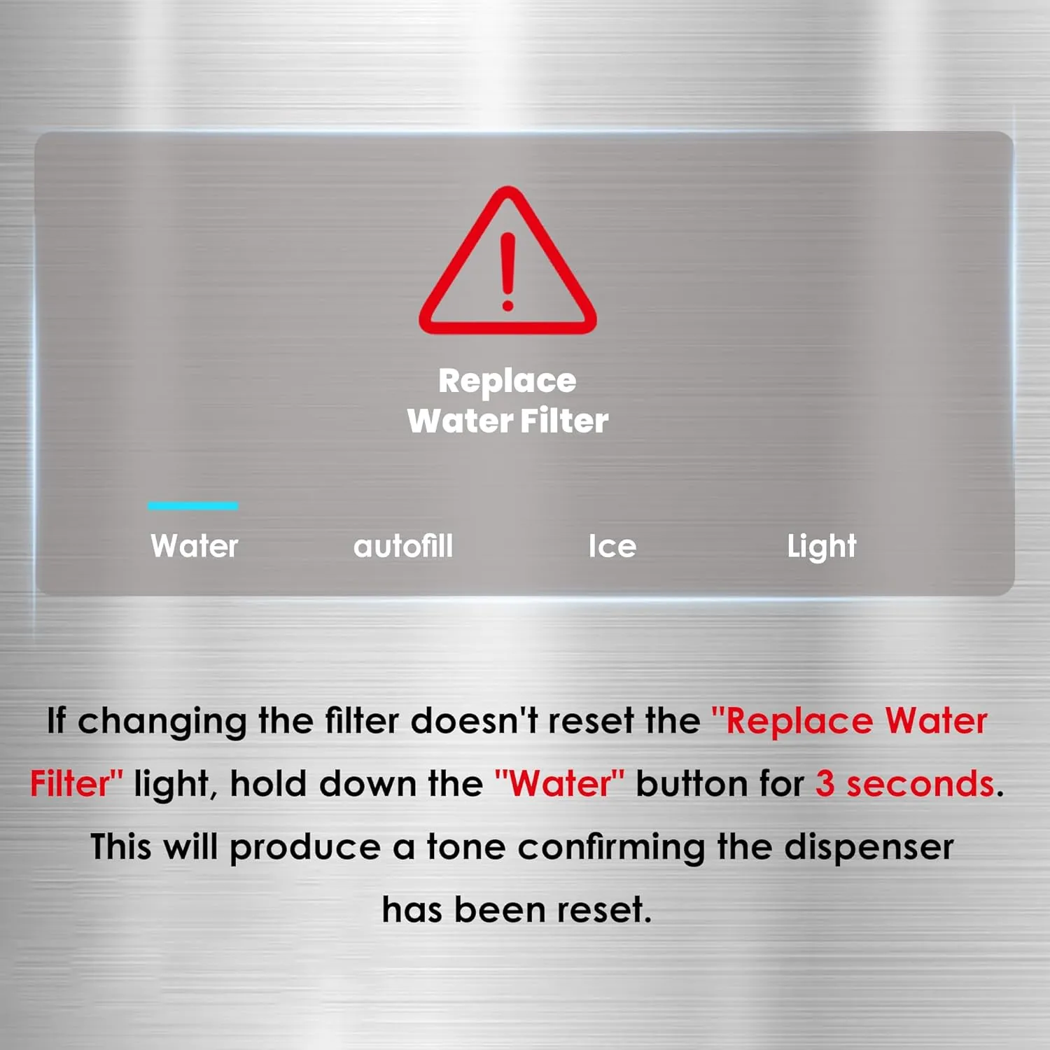 Waterdrop Replacement for GE® RPWFE®, RPWF (Built-in CHIP) Refrigerator Water Filter, Compatible with GFE28GYNFS, GFE28GELDS, PFE28KELDS, PFE28KYNFS, GFD28GELDS, PWE23KELDS, 2 Filters
