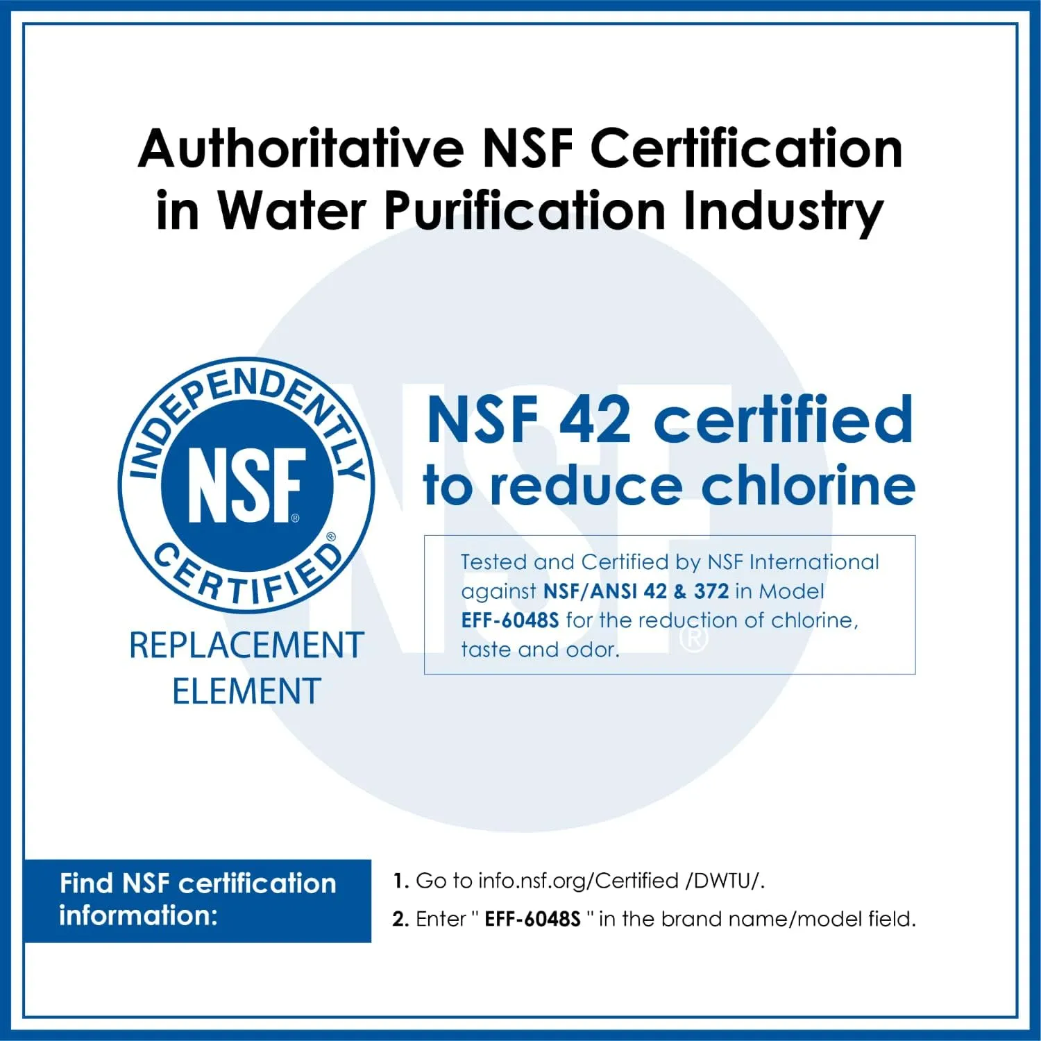 Waterdrop XWF Replacement for GE® XWF Refrigerator, GE® XWF Water Filter, WR17X30702, 3 Filters