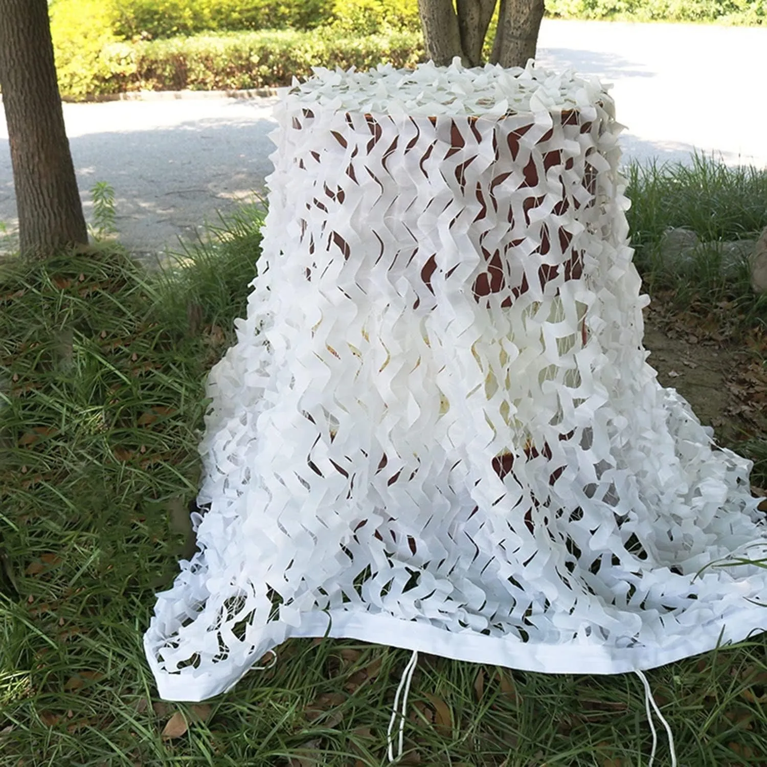 Waterproof Camouflage Net Camo Net Blinds Pergola Tarp Sun Shade Sail 3.2'x3.2',4.9×3.3',4.9×6.6',4.9×8.2',4.9×9.8',4.9×16.4',4.9×65.6',6.6×9.8',6.6×16.4',9.8×9.8',9.8×16.4',20×19.7',39.3'x65.6'