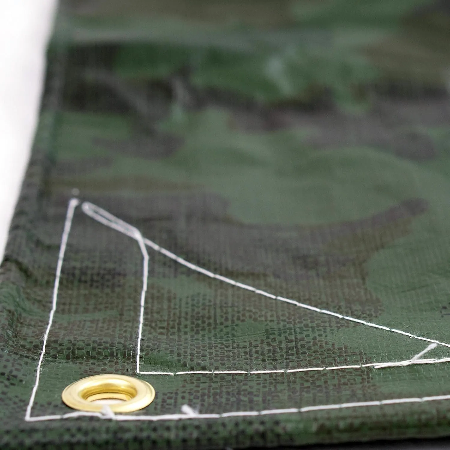 Watershed Innovations Heavy Duty Waterproof Camo Tarp - Reversible Camouflage/Green Tarp - 8x10 with UV Protection for Outdoor Camping RV Truck and Trailers