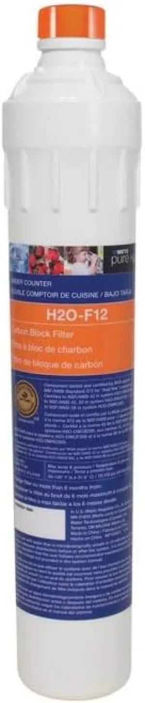 Watts Pure H2O Carbon Block Replacement Filter for Under Sink