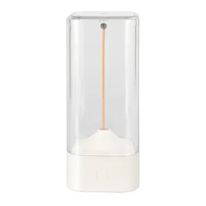 White Portable Magnetic Table Lamp with Bendable LED - USB-C Rechargeable