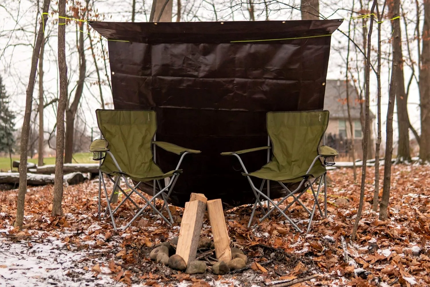 WHITEDUCK Super Heavy Duty Poly Tarp Cover 16 Mil & 10 Mil with Grommets and Reinforced Edges (Brown, White & Silver Black) (Brown- 16 Mil, 10' x 10')