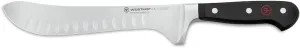 WÜSTHOF Classic 8" Hollow Edge Artisan Butcher Knife, Black
