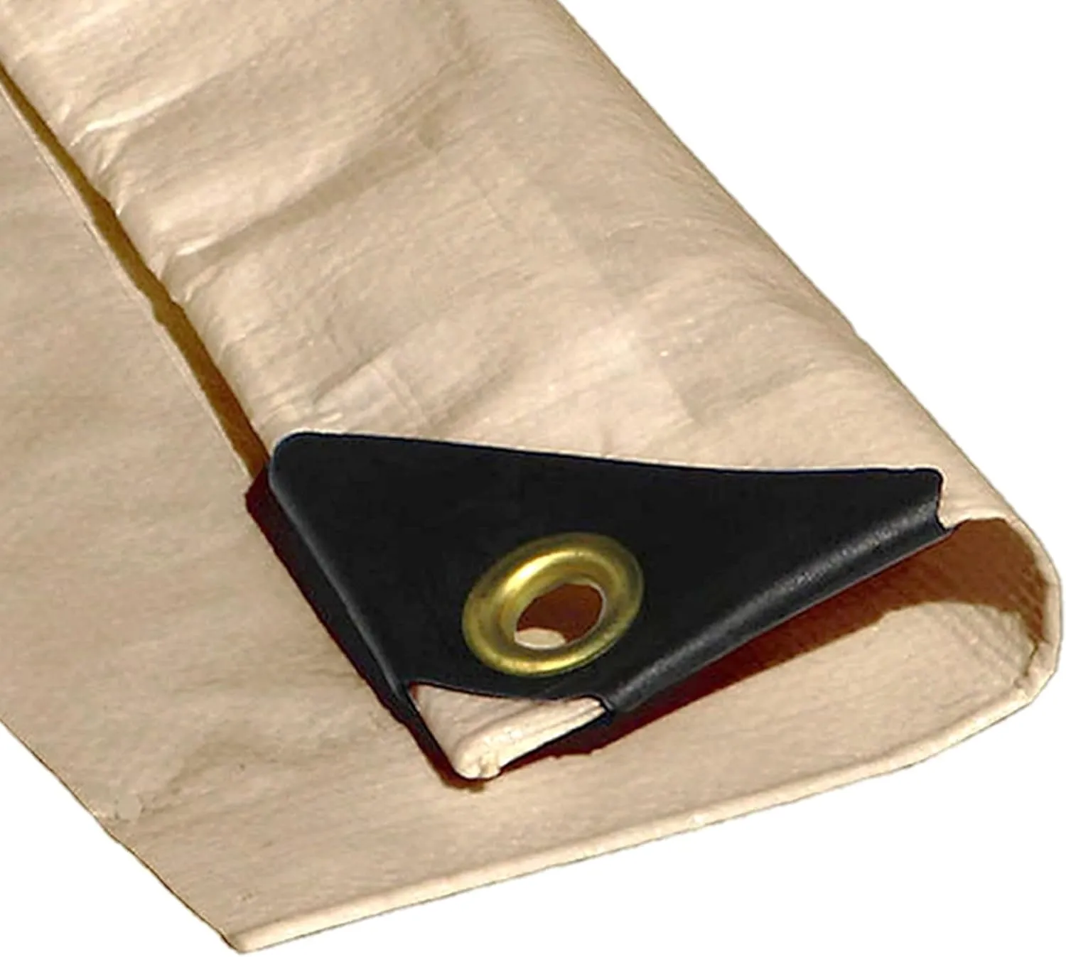 x 7 Beige/Desert/Tan Color 12 Mil Heavy Duty Tarp w/ UV Protection by X1 Tarps